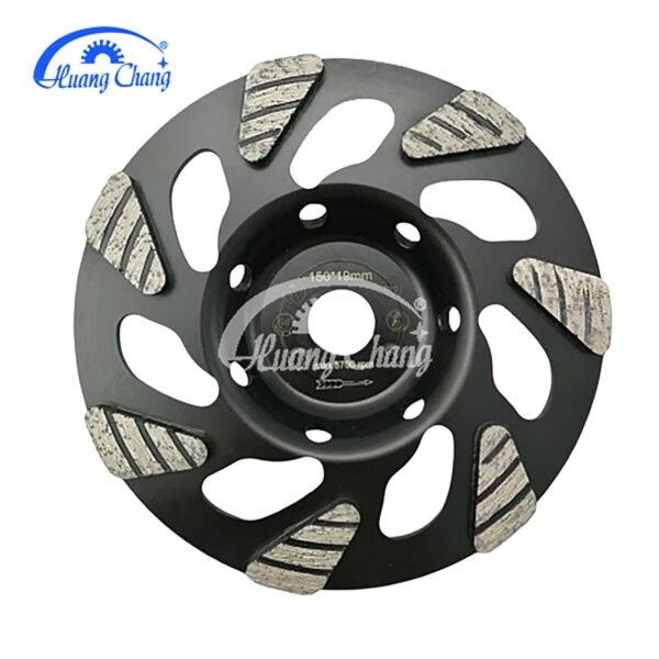 ⁦QUANZHOU Huangchang D150mm D150mm 6 بوصة عجلة طحن كأس الخرسانة الماسية لمطحنة هيلتي⁩ - الصورة ⁦2⁩