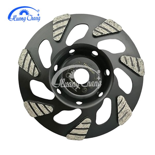 ⁦QUANZHOU Huangchang D150mm D150mm 6 بوصة عجلة طحن كأس الخرسانة الماسية لمطحنة هيلتي⁩ - الصورة ⁦3⁩