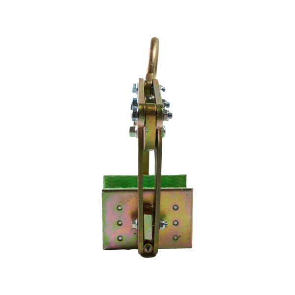 a shaped granite slab lifting clamp, scissor lifter clamp, stone carry clamps slab lifter for marble, granite, concrete slabs