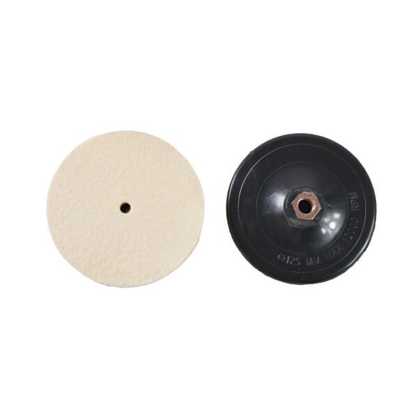 m14,5/8 11 wool felt polishing pad buffing pads for stone polishing